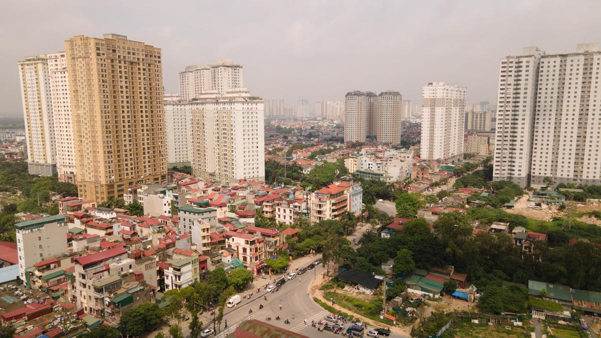 Phát triển được phân khúc nhà ở xã hội, những điểm nghẽn của thị trường bất động sản sẽ được giải tỏa. Ảnh: Quang Vinh.