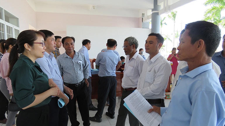  Đoàn giám sát Ủy ban MTTQ Việt Nam tỉnh Phú Yên.
