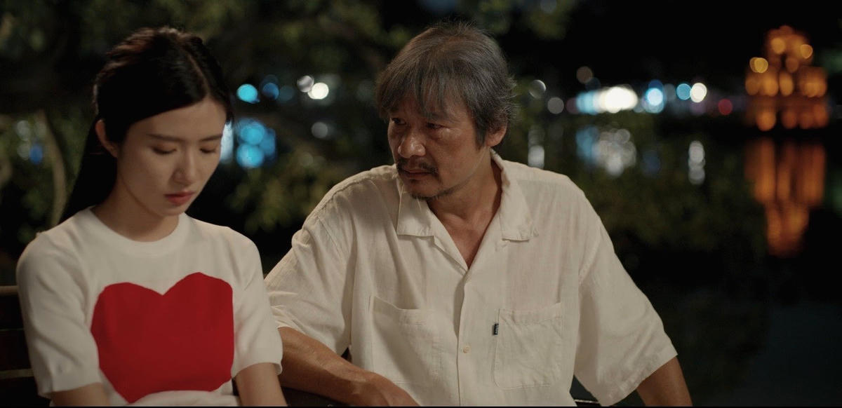 Cảnh trong phim "Món quà của cha".