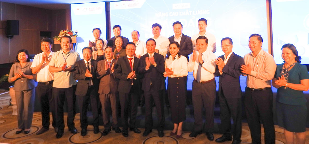 Các đại biểu dự Hội nghị. Ảnh: Thanh Tùng.