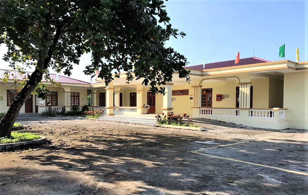 Trạm gồm hai dãy nhà với 9 phòng chức năng và được khởi công xây dựng vào ngày 18/12/2020.