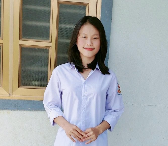 Nữ sinh Trần Thị Thảo.