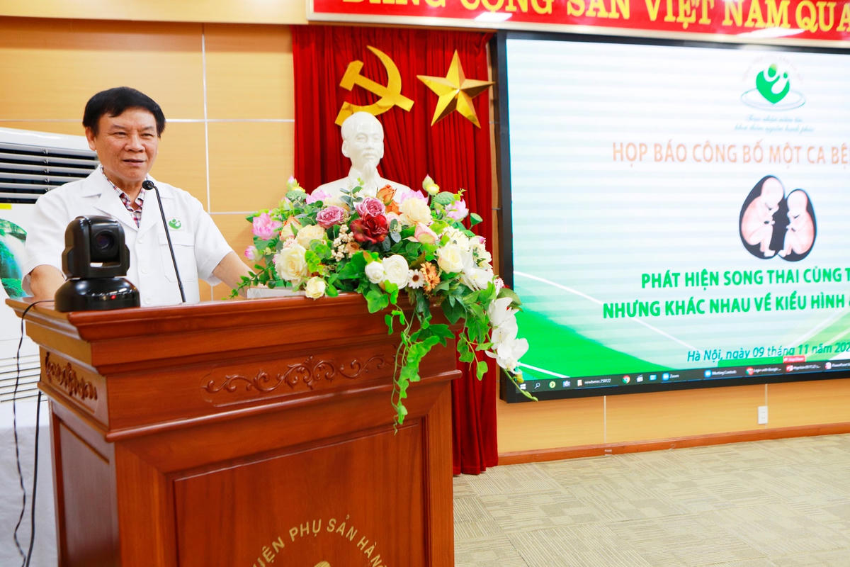 Hà Nội: Phát hiện trường hợp thứ 2 trên thế giới song thai cùng trứng khác kiểu gen