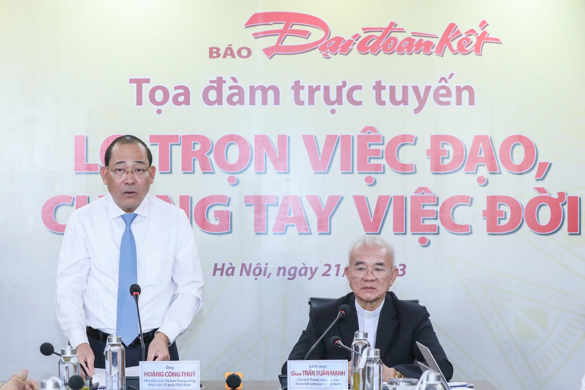 [ẢNH] Tọa đàm: Lo trọn việc đạo, chung tay việc đời