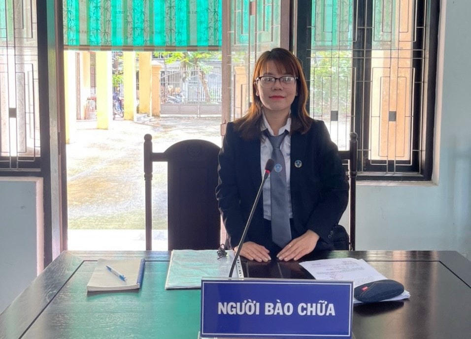 Luật sư Võ Thị Tuệ Minh.