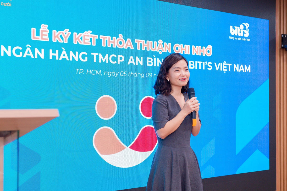 Bà Vưu Lệ Quyên - CEO Biti’s.