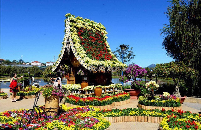 Đà Lạt là địa điểm được nhiều du khách tìm kiếm trong dịp Tết năm nay. Ảnh minh họa: Báo Hanoimoi.