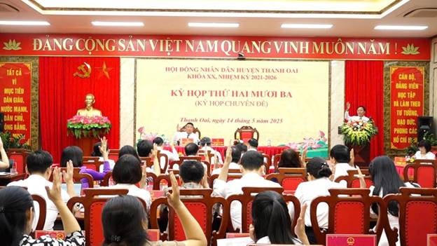 Các đại biểu biểu quyết thông qua các nghị quyết với tỷ lệ thống nhất cao. Ảnh: TB.