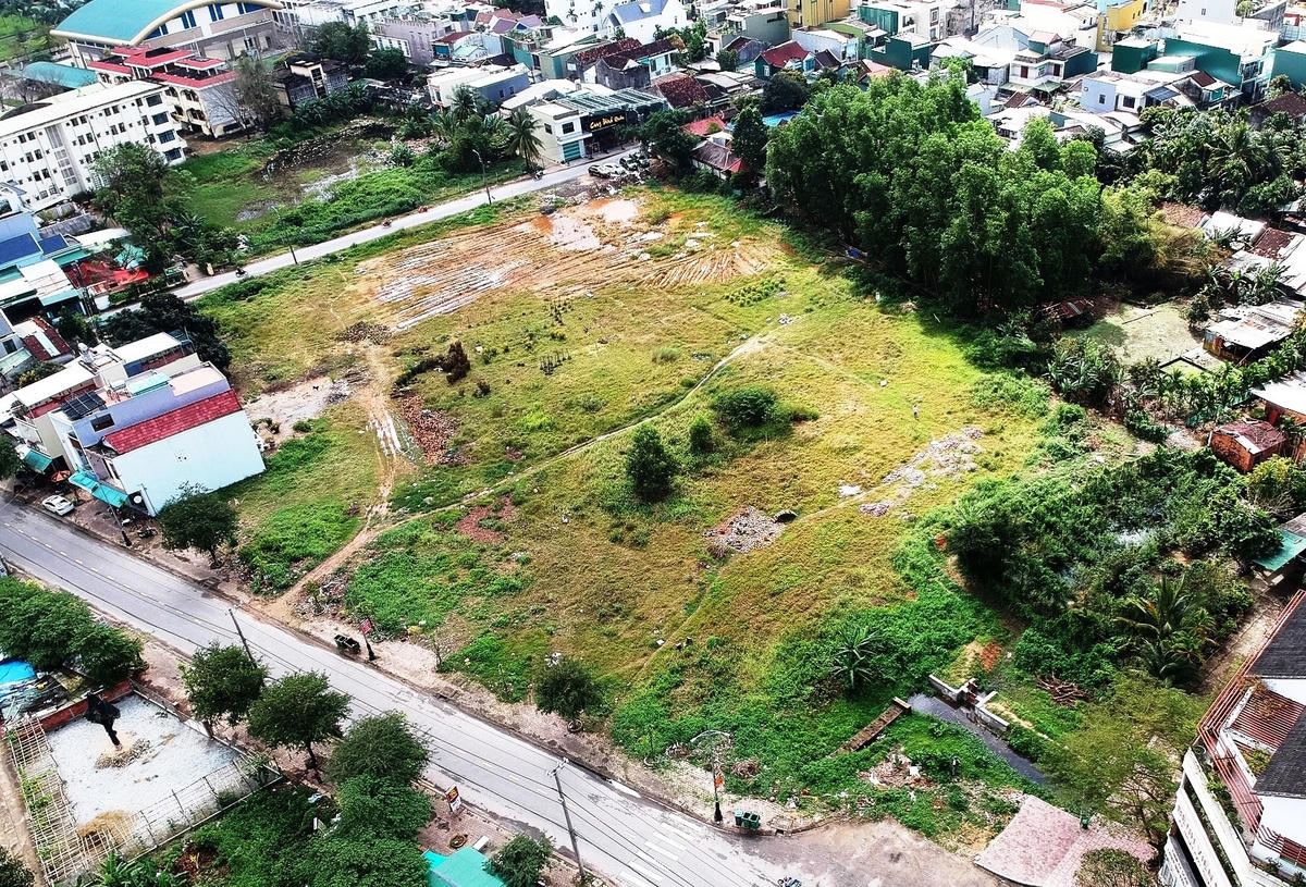 Dự án Công viên Tình yêu nhìn từ trên cao.