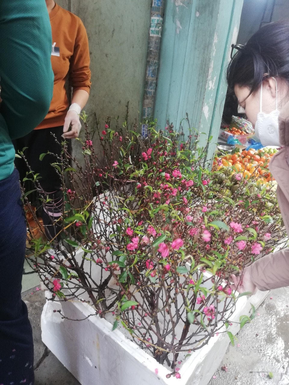 Đi chợ sớm chuẩn bị lễ ông Công ông Táo ngày 23 tháng Chạp