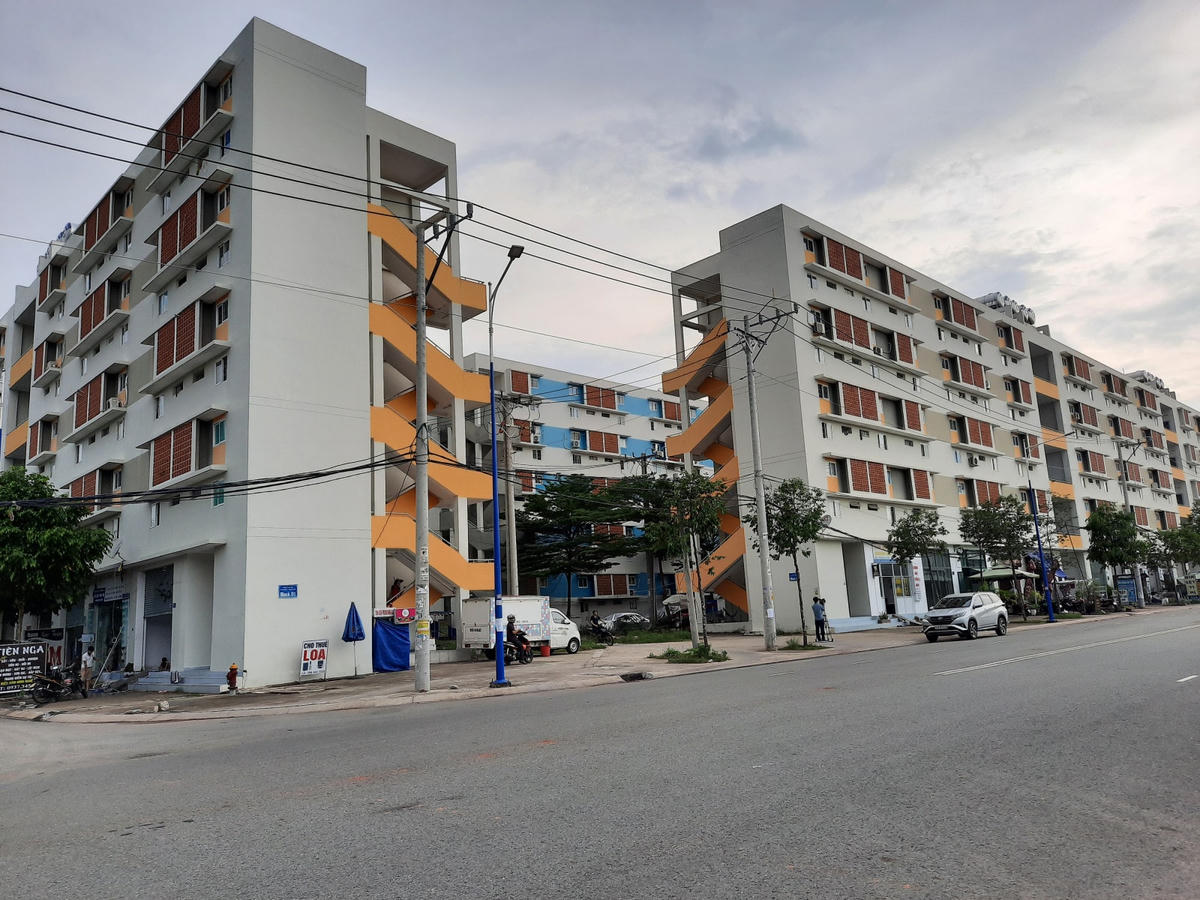 Một khu nhà ở xã hội ở tỉnh Bình Dương. Ảnh: Phương Lê.