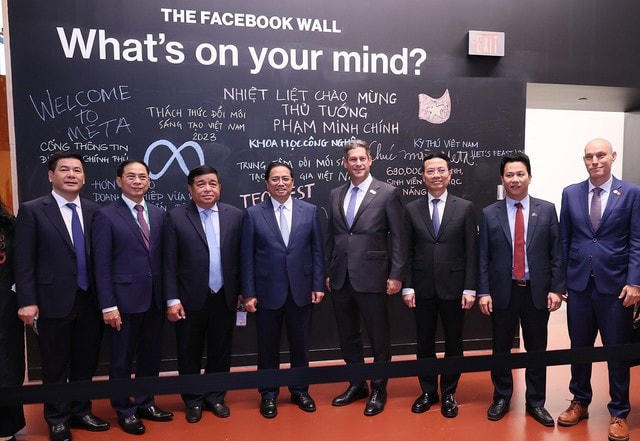Thủ tướng Phạm Minh Chính thăm Tập đoàn truyền thông xã hội và công nghệ Meta.