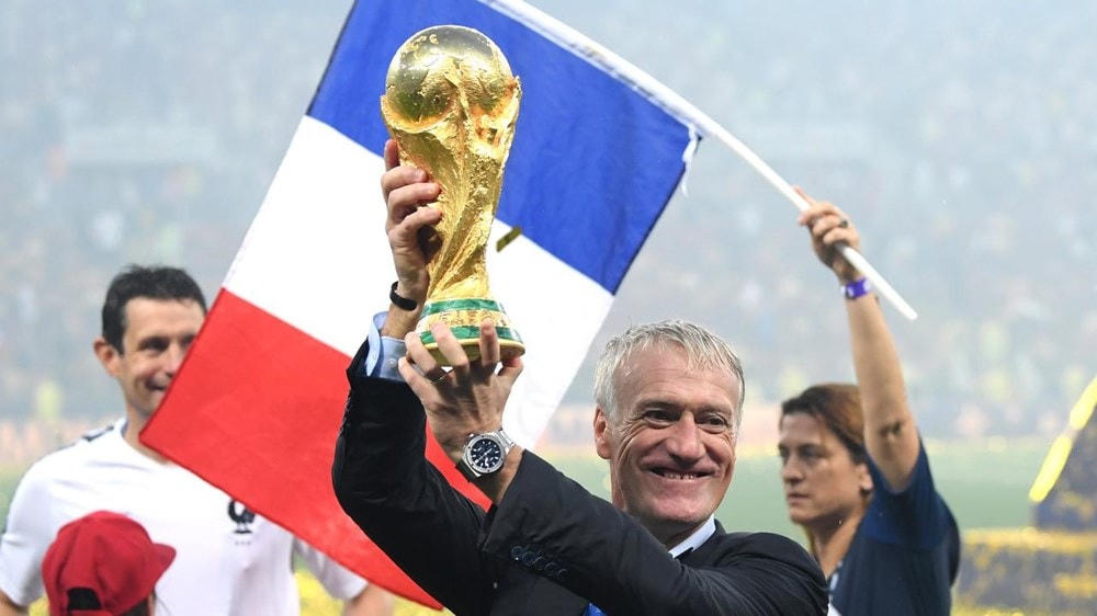 Deschamps vô địch World Cup 2022 với tư cách huấn luyện viên. (Nguồn: Getty Images).