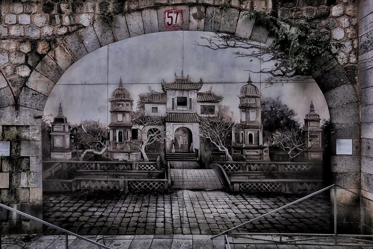 Phố bích họa Phùng Hưng được kỳ vọng sẽ là một không gian kết nối văn hóa với phố đi bộ Hồ Gươm, chợ Đồng Xuân.