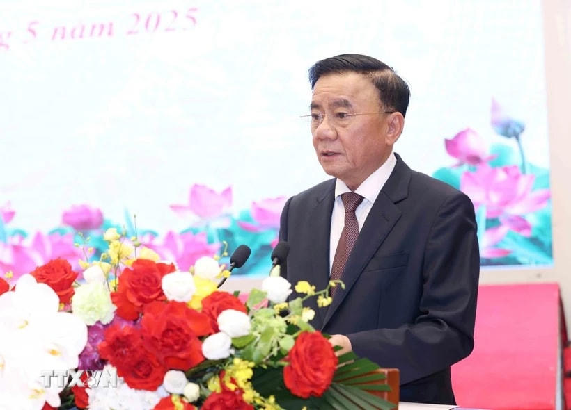 Ủy viên Bộ Chính trị, Thường trực Ban Bí thư Trần Cẩm Tú. (Ảnh: Phương Hoa/TTXVN)