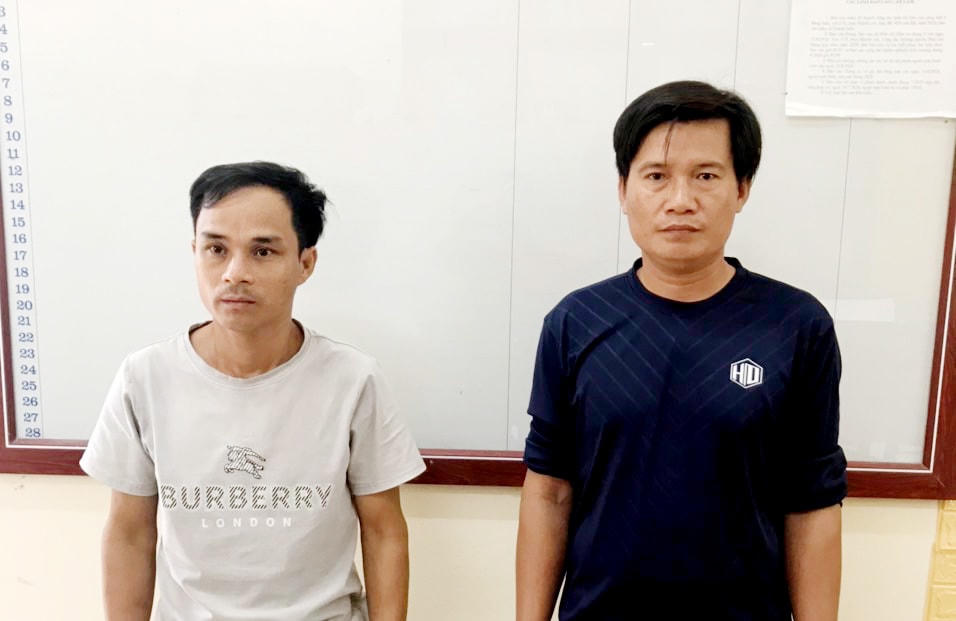 Hai đối tượng Bùi Văn Tuấn và Bùi Ánh Dương.