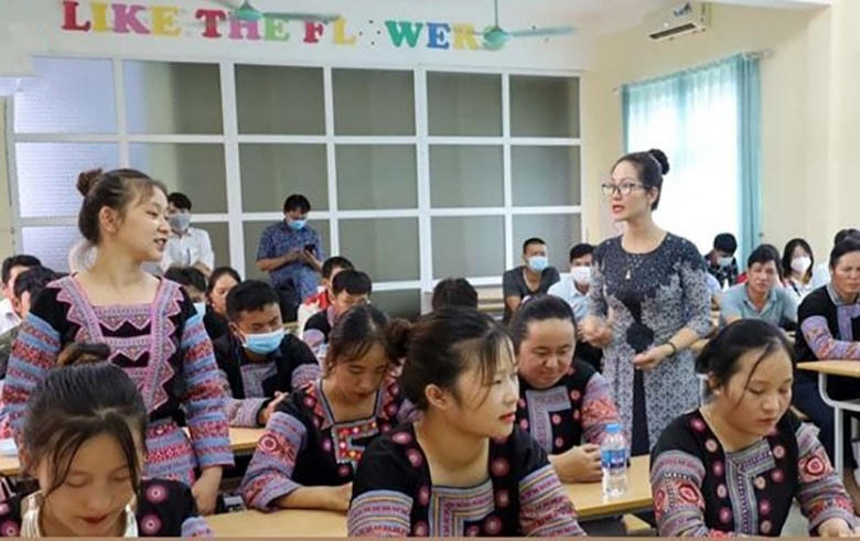 Nhờ triển khai chương trình phi lợi nhuận nhiều lao động nghèo đã có thu nhập ổn định khi đi làm việc ở nước ngoài.
