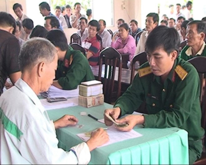 Điều chỉnh trợ cấp hàng tháng đối với quân nhân đã phục viên, xuất ngũ, thôi việc. Ảnh minh họa.
