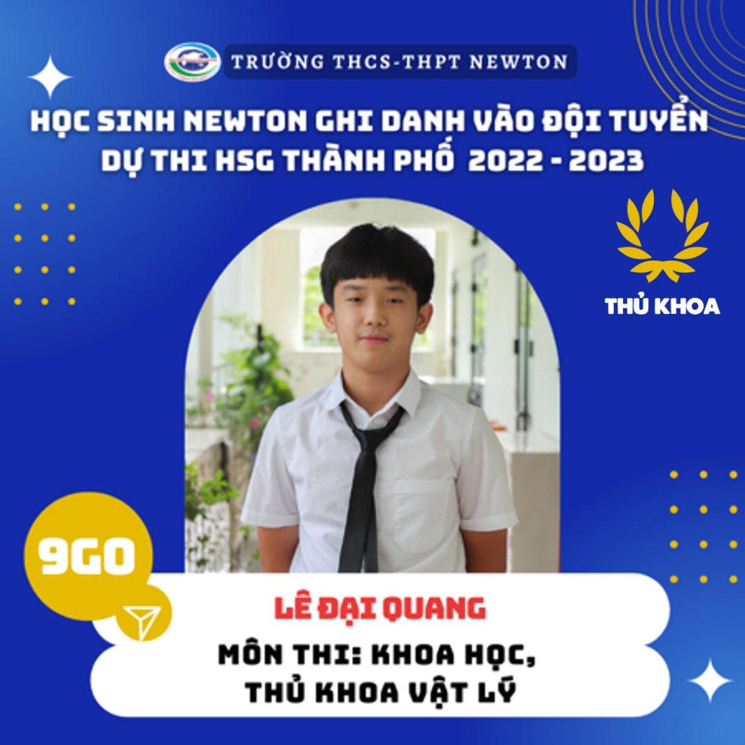 Lớp 9G0 đặc biệt ở kỳ thi học sinh giỏi quận