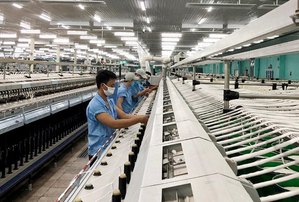Nhiều doanh nghiệp dệt may nỗ lực phát triển theo mô hình kinh tế tuần hoàn.  
