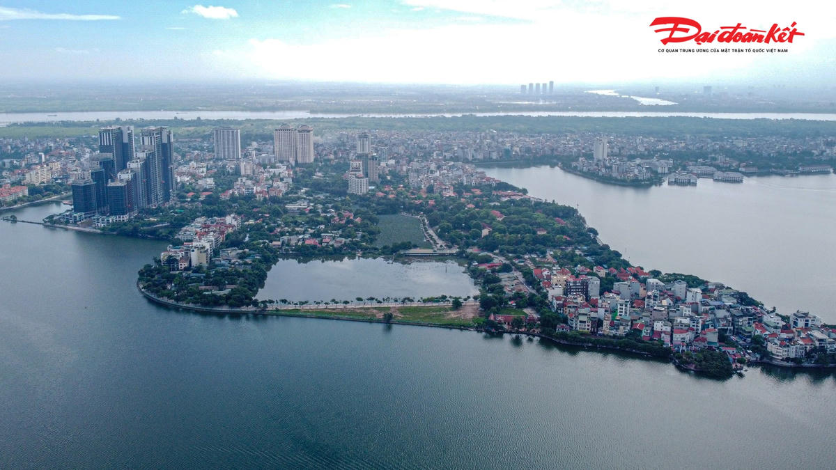 UBND quận Tây Hồ (Hà Nội) đang công khai lấy ý kiến cộng đồng dân cư về đồ án quy hoạch chi tiết khu vực trung tâm bán đảo Quảng An.