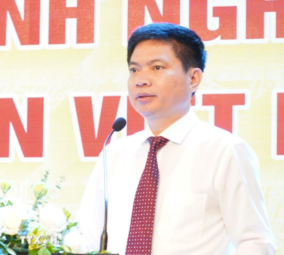 Đồng chí Trương Quốc Huy, Bí thư Tỉnh ủy Ninh Bình. (Ảnh Thanh Tuấn/TTXVN)