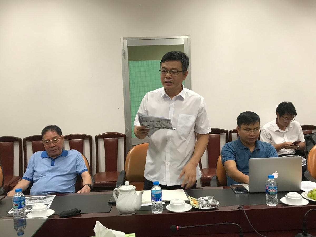 Ông Đặng Hoàng Giang, Tổng Thư ký VINACAS thông tin về tình hình sản xuất - kinh doanh của ngành điều 8 tháng đầu năm 2023.