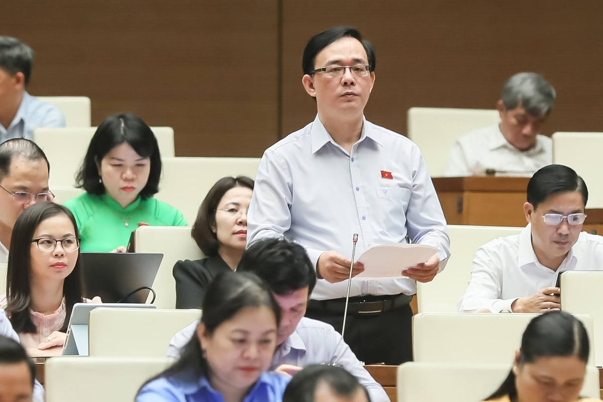 Đại biểu Triệu Quang Huy - Đoàn ĐBQH tỉnh Lạng Sơn