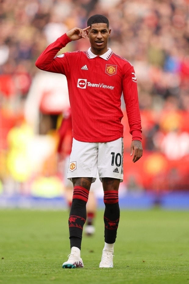 Rashford không ngừng "nổ súng" trong 7 trận liên tiếp trên sân nhà Old Trafford (Ảnh: Getty).