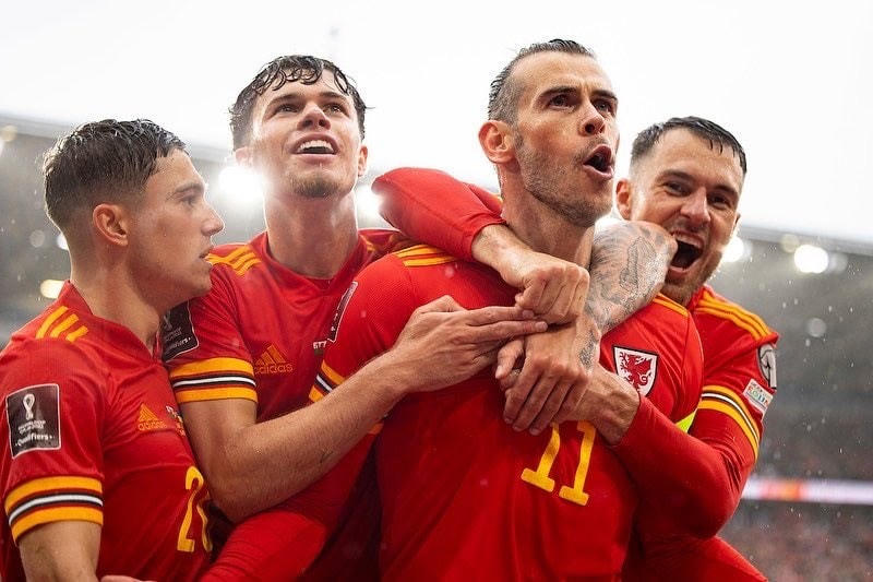 Xứ Wales giành vé dự World Cup 2022. (Nguồn: Getty Images).