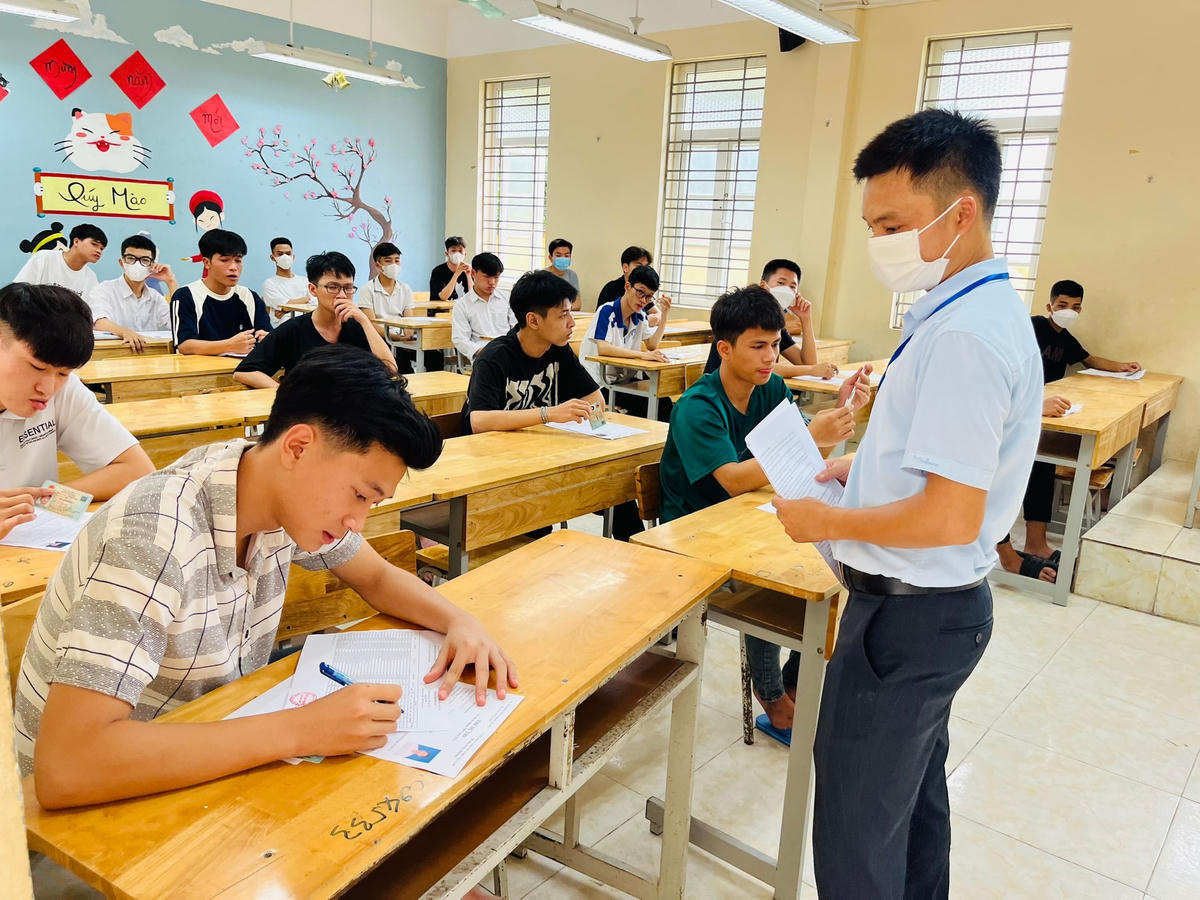 Thí sinh dự thi tốt nghiệp THPT năm 2023.
