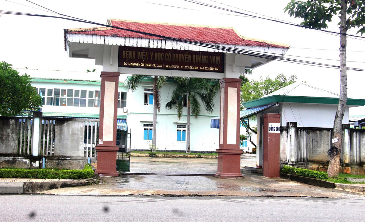 Bệnh viện y học cổ truyền Quảng Nam.