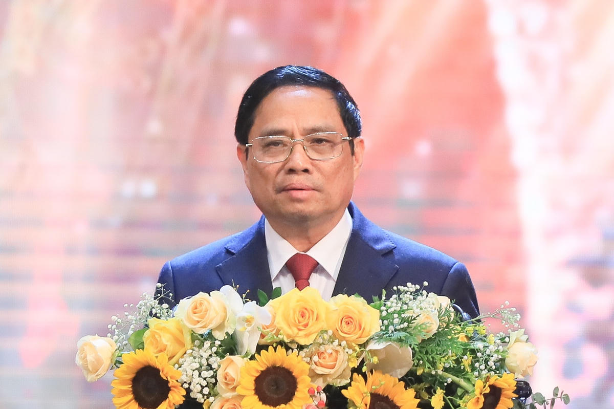 Phát biểu tại buổi lễ, Thủ tướng Chính phủ Phạm Minh Chính nêu lại truyền thống nổi bật của báo chí cách mạng Việt Nam.