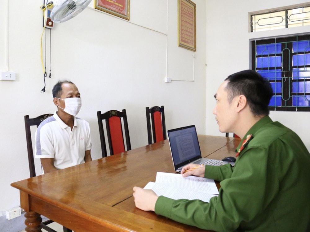 Đối tượng Nguyễn Trọng Huynh.