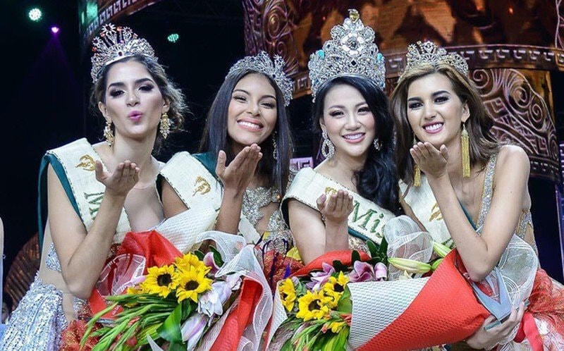 Top 4 Hoa hậu Trái đất 2018, người đẹp Việt Nam đăng quang.