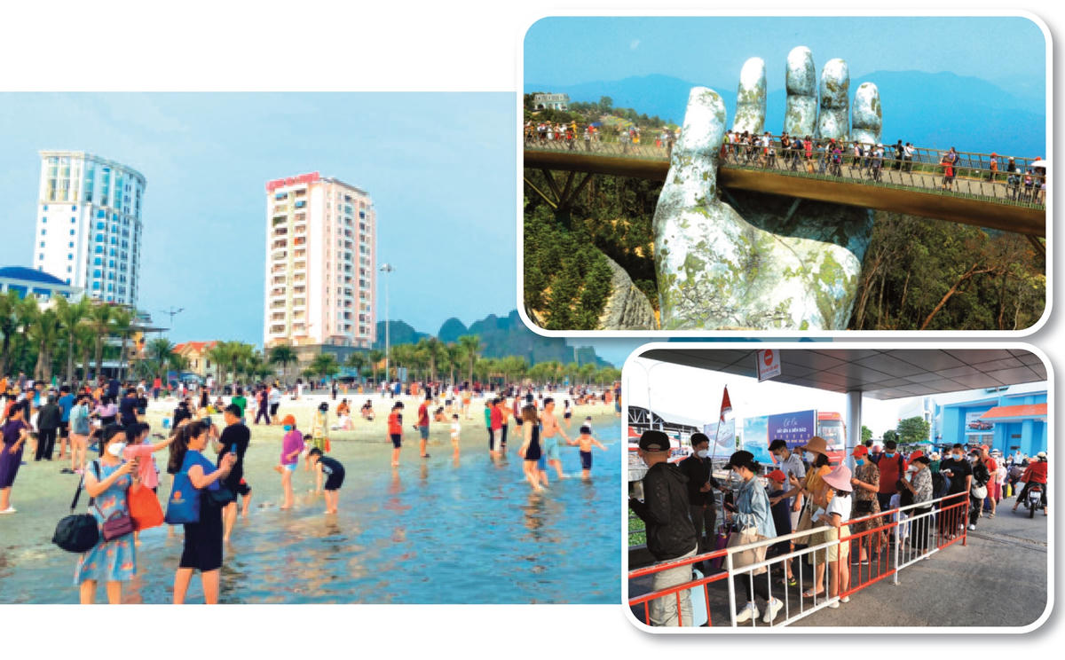 Hè 2022 được dự báo là một mùa du lịch sôi động. Ảnh Ngọc Anh.