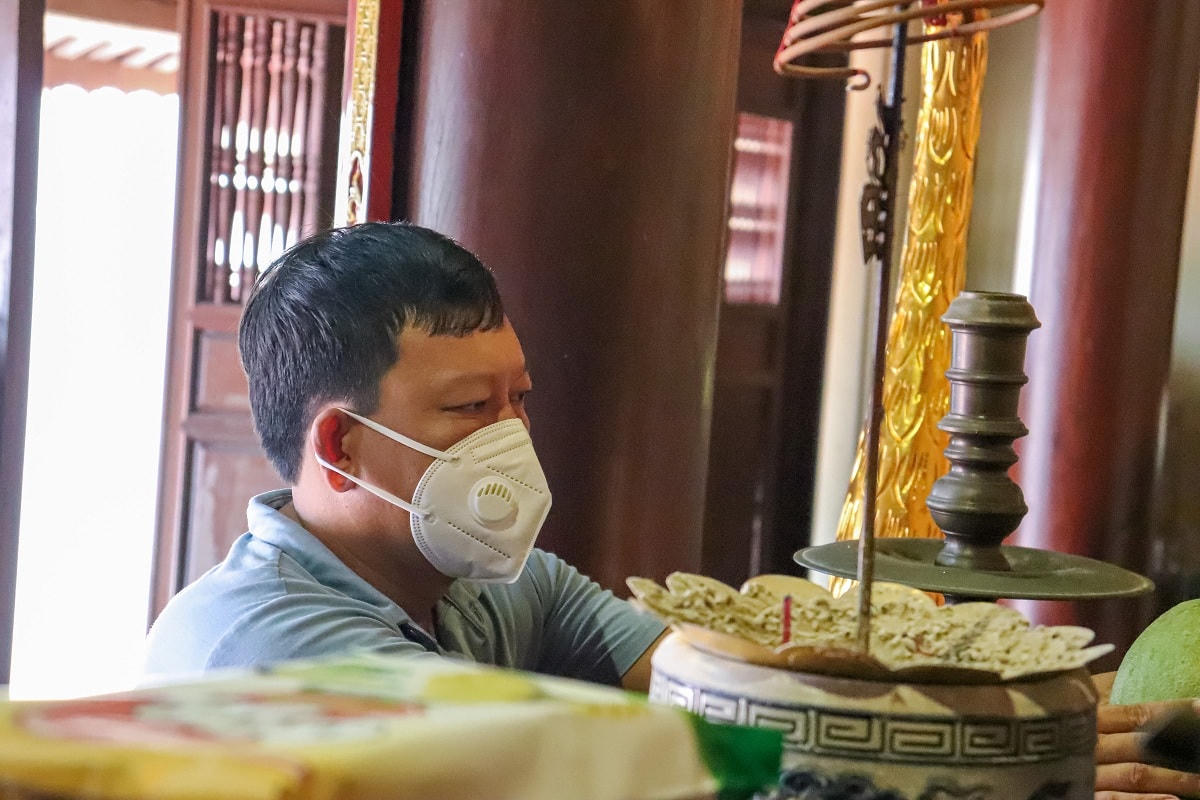Anh Trần Văn Hợp, Trưởng thôn Đại Phong- người quản lý miếu cho biết: "Làng Đại Phong là một trong những địa phương có truyền thống trồng lúa lớn nhất cả nước. Cứ đến mỗi kỳ xuống đồng, người dân trong làng lại đến đây thắp hương cầu khấn, mong muốn cầu cho mưa thuận gió hòa để thuận lợi trong việc làm nông".