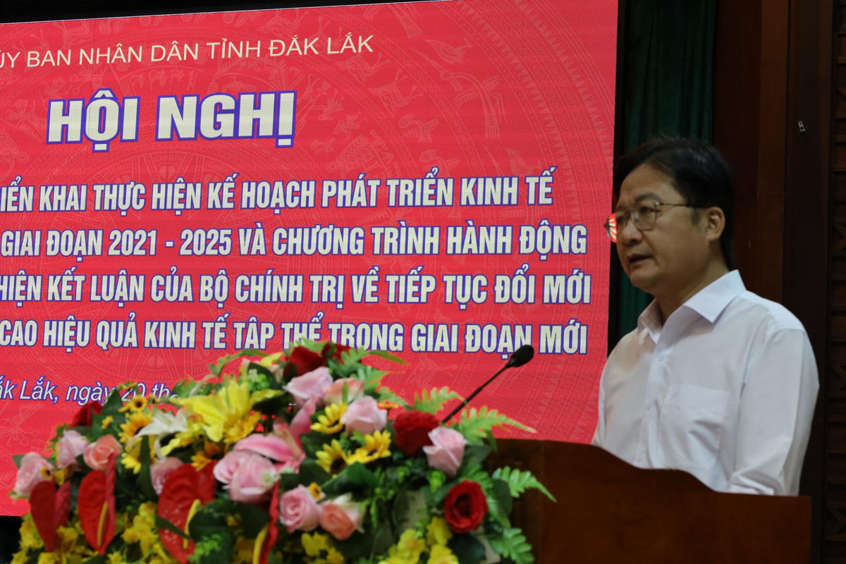 Sở NN&PTNT đề xuất giải pháp phát triển kinh tế tập thể lĩnh vực nông nghiệp.