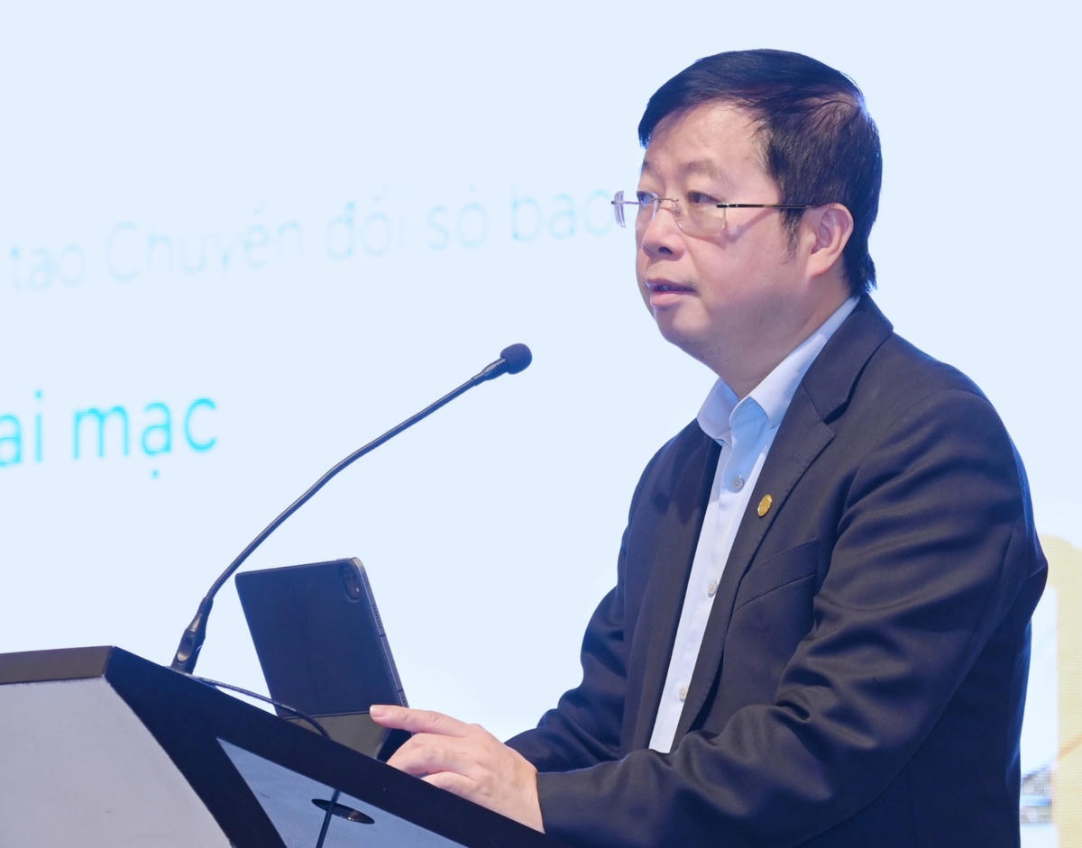 Thứ trưởng Bộ TT&TT Nguyễn Thanh Lâm. Ảnh: Xuân Cường.