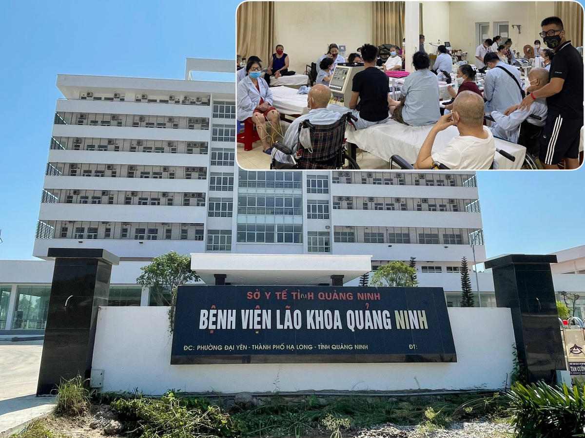 Cơ sở mới Bệnh viện Lão khoa Quảng Ninh được hoàn thành xây dựng đã lâu nhưng vẫn chưa đưa vào sử dụng gây lãng phí.