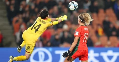 Thủ môn Kim Thanh tiếp tục nhận được những lời khen (Ảnh: FIFA).