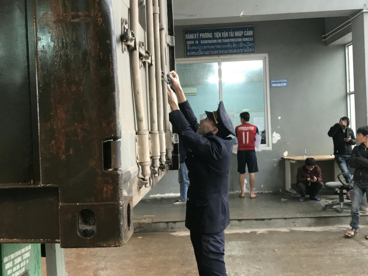 Kiểm soát tại khu vực biên giới Hà Tĩnh.