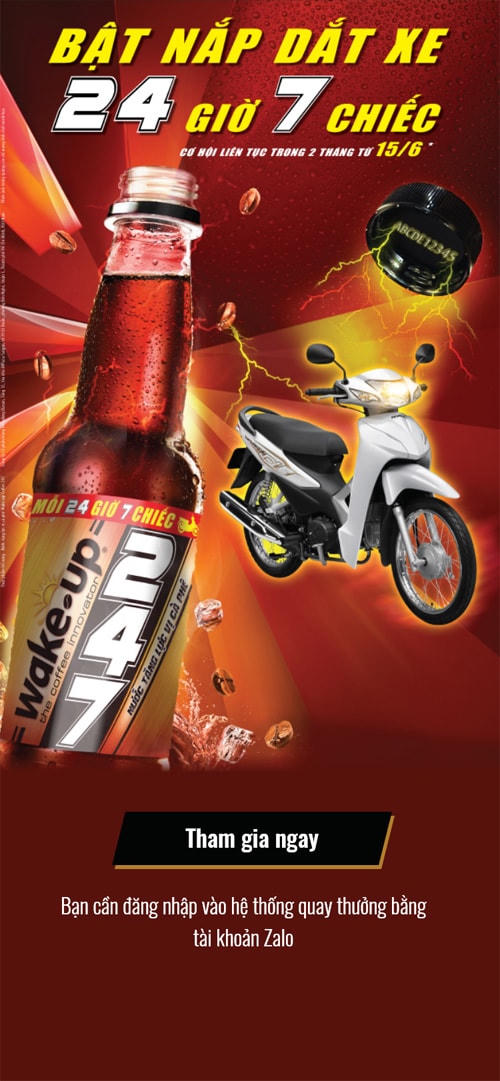 'Bật nắp dắt xe, mỗi 24 giờ 7 chiếc': Tham gia cực đơn giản, rinh xe máy về nhà
