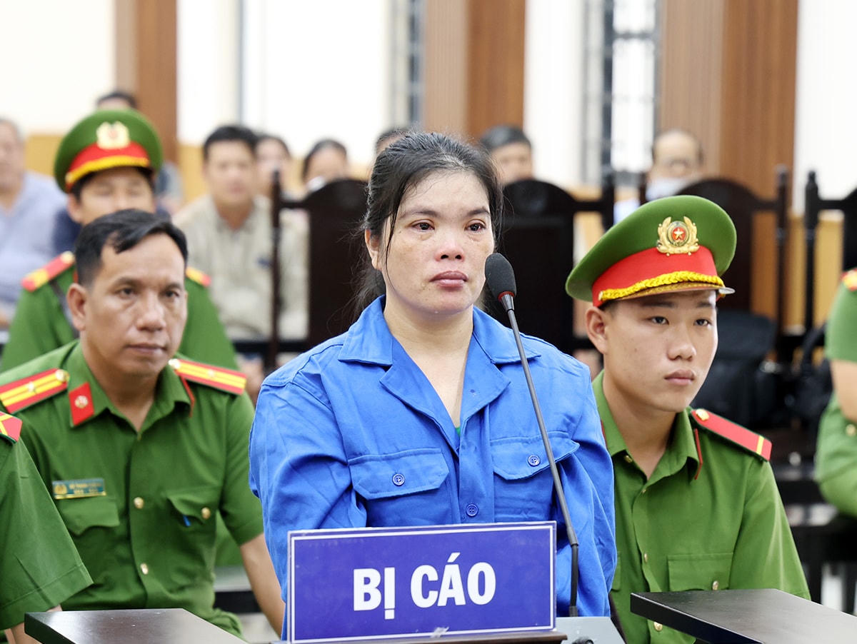 Bị cáo Nguyễn Thị Kiều Phương. (ảnh: Tiến Tầm)