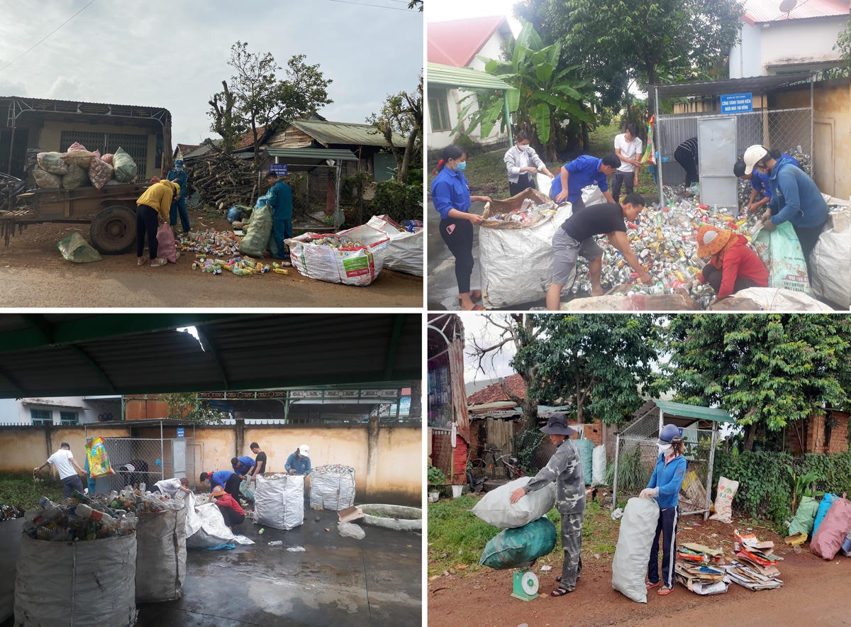 Hình thành từ tháng 5/2022, tới nay đã có 3 điểm đặt “Ngôi nhà 100 đồng” tại trung tâm của các thôn trong địa bàn xã Tân Thành. 