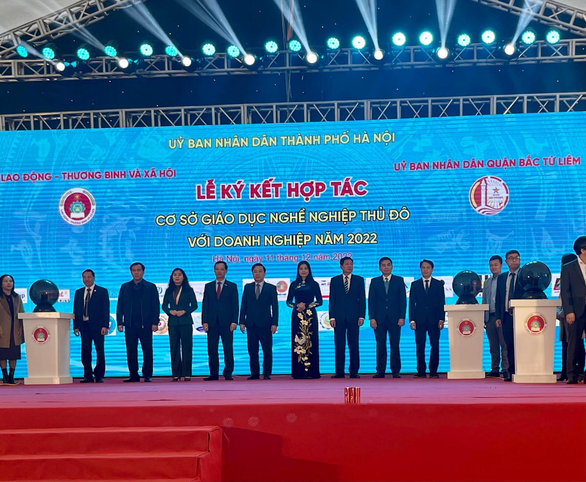 Gắn kết giáo dục nghề nghiệp Thủ đô với thị trường lao động năm 2022