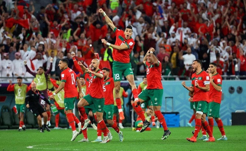 Sau 88 năm, châu Phi mới có một đội bóng lọt vào bán kết World Cup: Morocco.