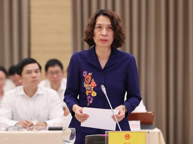 Thứ trưởng Bộ Y tế Nguyễn Thị Liên Hương. Ảnh: VGP