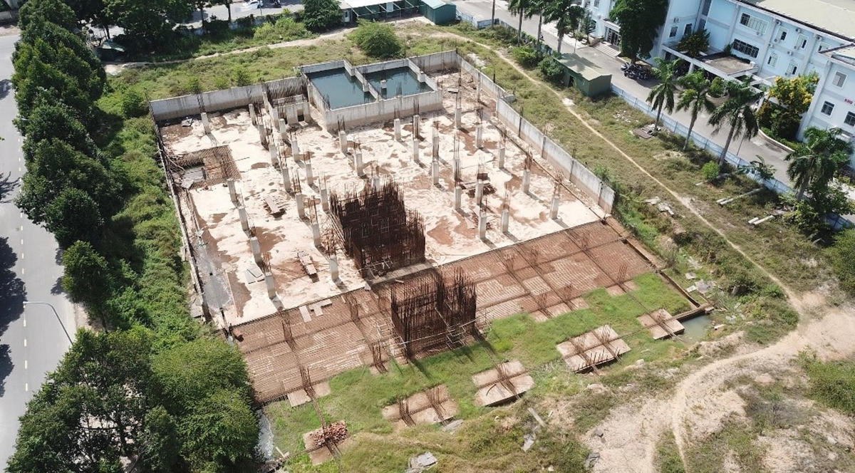 Hiện trạng Dự án Khu dịch vụ Chất lượng cao Bệnh viện Đa khoa tỉnh Quảng Ngãi.