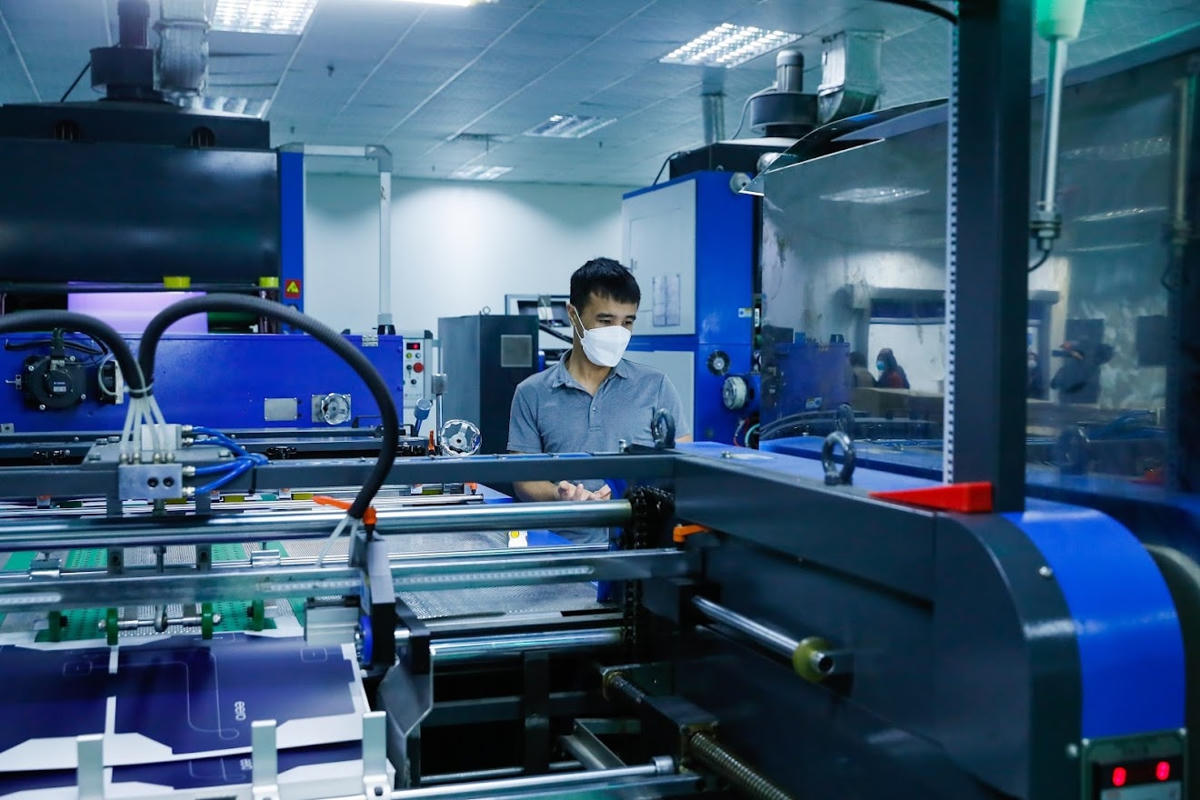 Thuế tối thiểu toàn cầu sẽ tạo đà để khu vực kinh tế FDI đóng góp lớn hơn cho nền kinh tế. Ảnh: Quang Vinh.